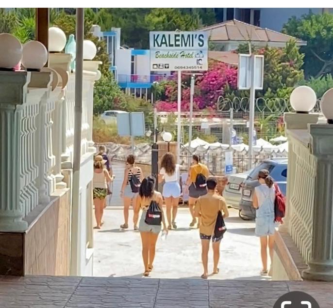 Kalemi'S Beachside Hotel Sarandë Exterior foto